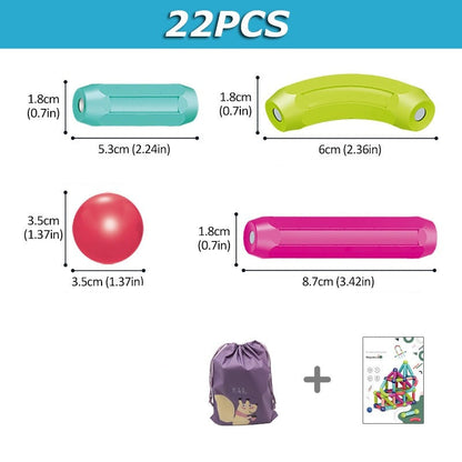 Bloco Construtor Magnético