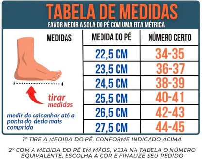 Chinelo Nuvem - Ortopédico